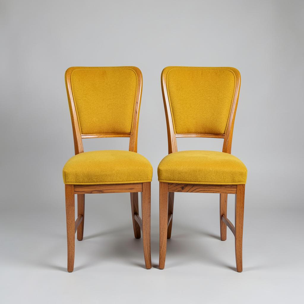 Eetkamerstoelen — na de restauratie